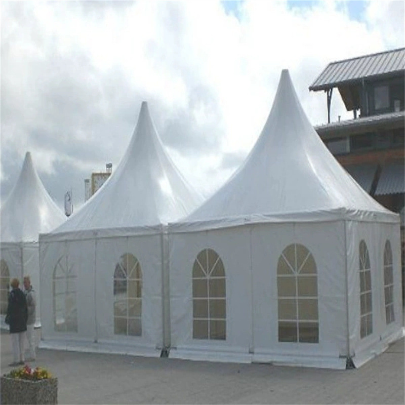 Vonkajší stan Wedding Spire Stan v európskom štýle Hliníková zliatina Auto Show Event Stropný stan s baldachýnom Vonkajší